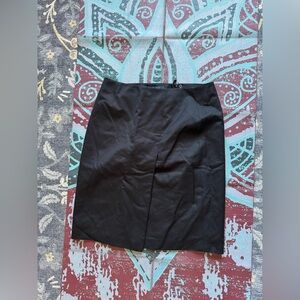 Brooks Brothers Black Wool Skirt Size Six